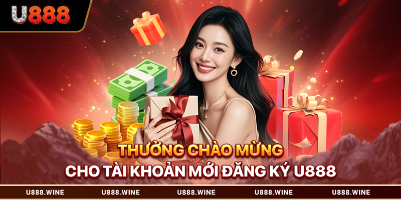 Đăng Ký U888 - Tạo Tài Khoản Nhanh, Nhận Ưu Đãi Hot Thưởng chào mừng cho tài khoản mới đăng ký U888